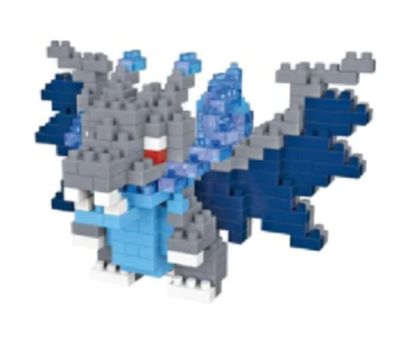 Pokemon LNO Micro-Bricks Figur Mega Glurak X / Charizard X