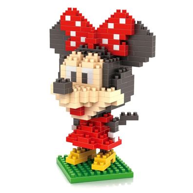 Minnie Maus LNO Micro-Bricks Figur Minnie Mouse