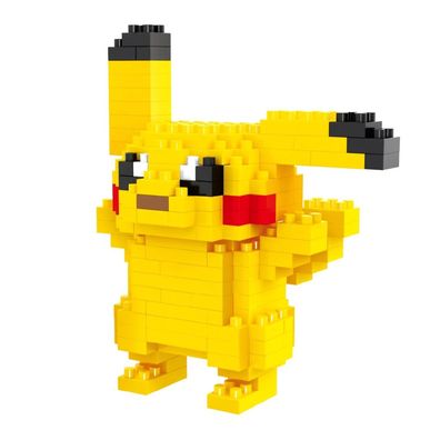 Pokemon Pikachu LNO Micro-Bricks Figur Bausatz
