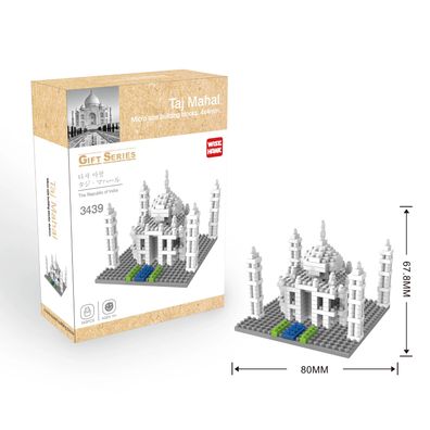 Taj Mahal Indien Wahrzeichen Modell LNO Micro-Bricks Bausteine