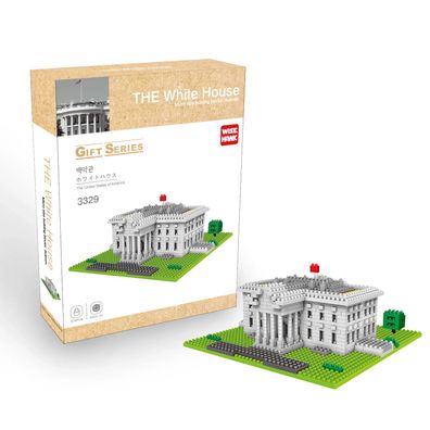 The White House Modell LNO Micro-Bricks Bausteine