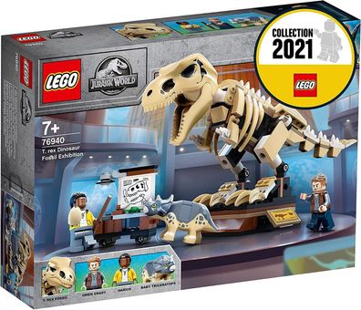 LEGO Technic 76940 Jurassic World T. Rex-Skelett in der Fossilienausstellung
