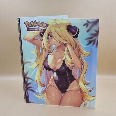 Pokemon 240 Karten Album Cynthia Anime TCG Ordner