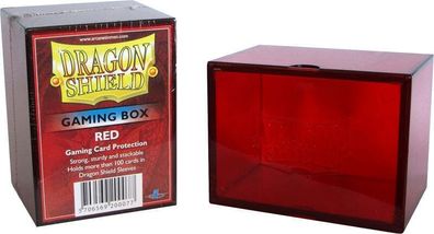 Dragon Shield: Gaming Box – Strong Box 100 + : Red