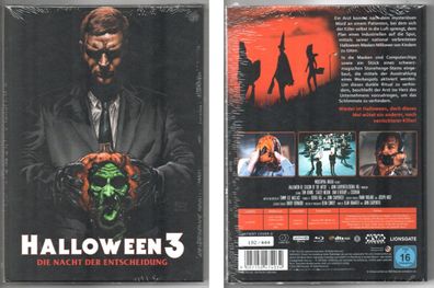 Halloween 3 - 2 Disc Mediabook - 4K Ultra HD + Bluray - D