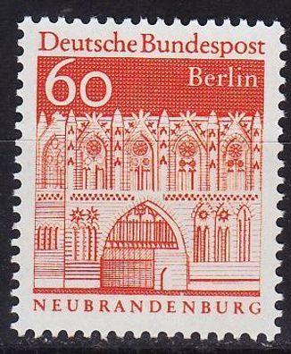 Germany BERLIN [1966] MiNr 0278 ( * */ mnh ) Architektur