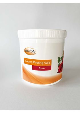 Warda Sauna - Peeling Salz Rose Hautpflege 1 Kg 5 Kg 10 Kg