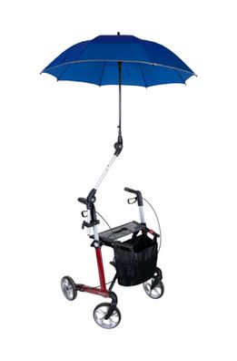MPB Rollatorschirm Schirm für Rollator Rollstuhl Regenschirm fast alle Rollatoren