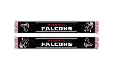 NFL Schal Atlanta Falcons Fanschal Scarf HD Knitted Jaquard 5056704022539