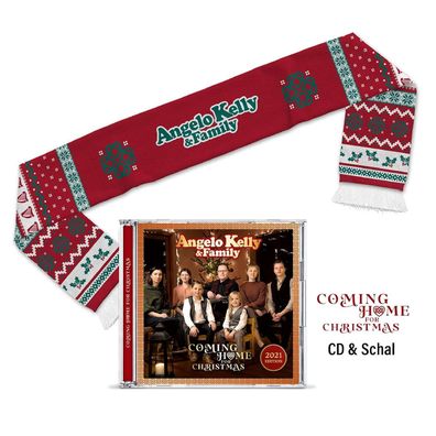 Angelo Kelly & Family: Coming Home for Christmas (CD + Schal) - - (CD / C)