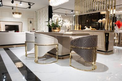 Luxus Esstisch Esszimmer Tisch Holz Modern Design Einrichtung