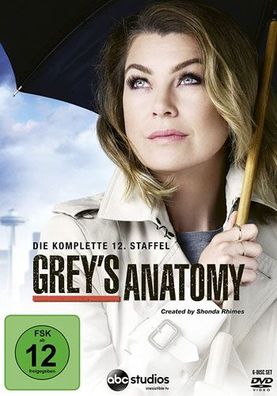 Greys Anatomy - Kompl. Staffel 12 (DVD) Repack 6DVDs - Disney - (DVD Video / ...