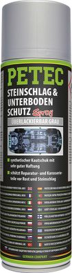 Petec Steinschlag- & Unterbodenschutz Grau 500 ml Spray