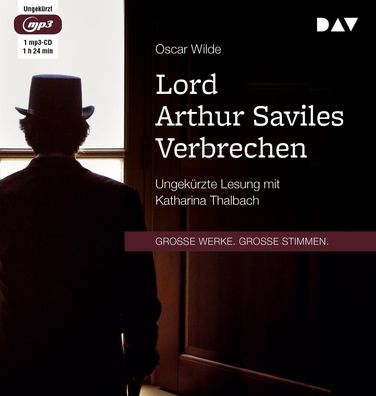 Lord Arthur Saviles Verbrechen, 1 Audio-CD, 1 MP3 Software Grosse