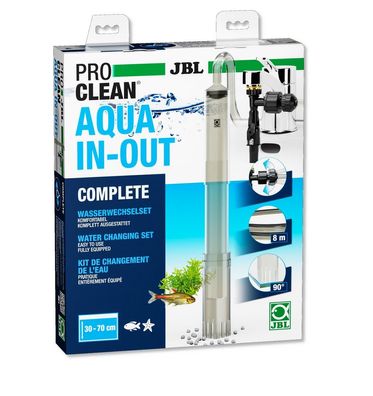 JBL Proclean Aqua In-Out komplett Wasserwechsel mit Bodenreinigung