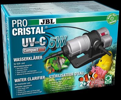 JBL UVC Wasserklärer 5 Watt Aquarien bis 300 Liter