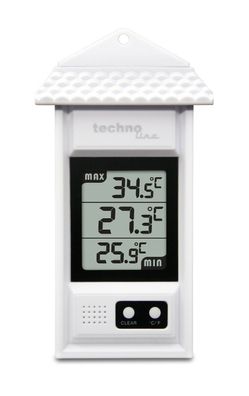 Technoline Thermometer WS 1080, Weiß, 8,0 x 3,2 x 23,0 cm