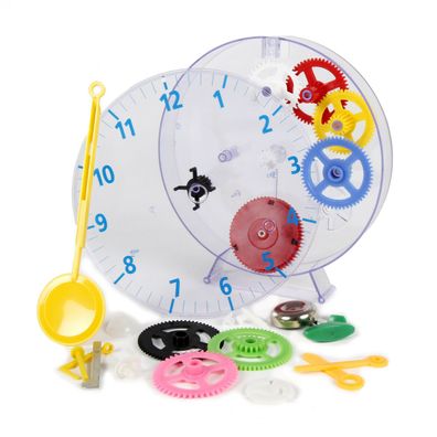 Technoline Quarzwecker Modell Kids Clock, mechanische Kinderuhr zum Basteln