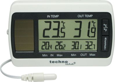 Technoline Thermometer mit Kabelsonde WS 7008 sowie Temperaturanzeige