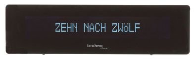 Technoline Digitale Uhr WT 435 mit Uhrzeitanzeige in Worten
