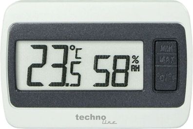 Technoline WS 7005 kleines Thermometer mit Min/ Max Temperaturanzeige