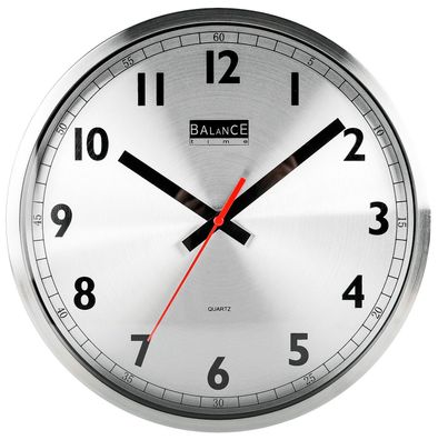 Balance | Wall Clock | 40 cm | Analogue | Aluminum