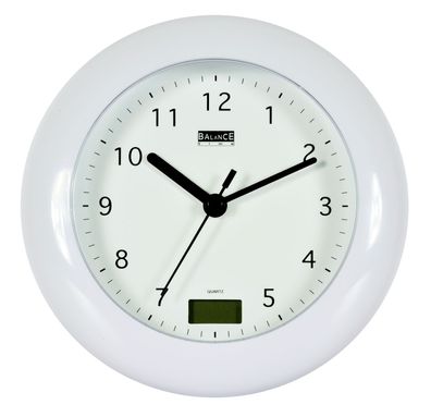 Balance 506271 Circle Weiß Quartz Wall Clock – Wanduhr, B-Ware
