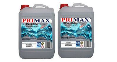 PRIMAX&reg; pH-Heber 10L pH-Plus Whirlpool Schwimmbad Pool pH+ Deutsche Herstellung