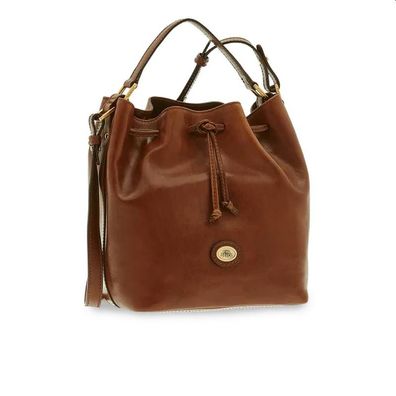 The Bridge Story Donna Bucket Bag Marrone 14