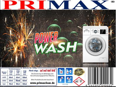 20 L Primax PowerWash Neuheit 2x10L TIPP! 20L NewYear Edition Flüssigwaschmittel