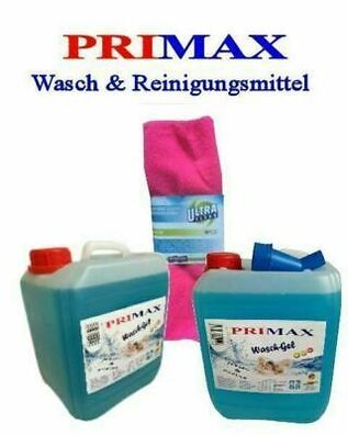 2 x10 L Waschmittel blau Flüssig Konzentrat wie Waschpulver Vollwaschgel T + A