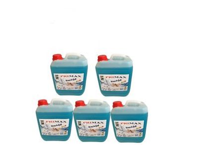5x5L Waschgel Blau wie Waschpulver Voll Waschmittel - Primax Flüssigwaschmittel