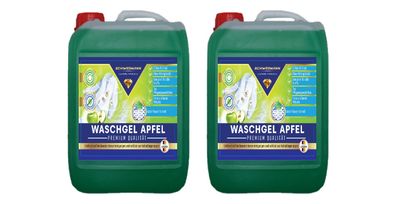 Schwedmann 2x10L APFEL Waschmittel Flüssigwaschmitel Konzentrat Premium