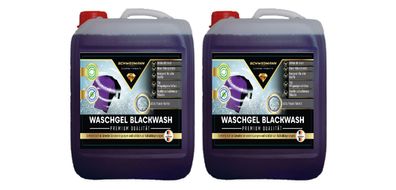 Schwedmann 2x10L Blackwash Flüssigwaschmittel Konzentrat Waschmittel Premium