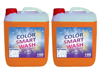 2x5 L Color Flüssigwaschmittel wie Waschpuver PowerGel Colorgel Waschgel Neuheit