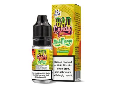 Bad Candy Liquids - Mad Mango - Nikotinsalz Liquid 20 mg/ ml
