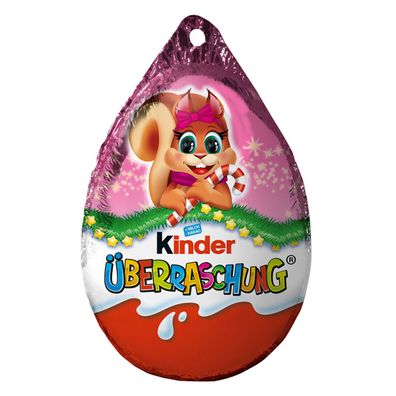 Ferrero Kinder Überraschung süßer Ei Anhänger Weihnachtsbaum 20g