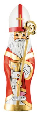 Riegelein St Nikolaus mit Mitra und Bischofsstab aus Vollmilch 140g