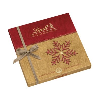 Lindt Natur Edition Pralinés Weihnachtsgeschenk Packung 160g