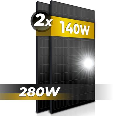 Solarpanele (280W-560W) für Balkonkraftwerk Solarmodul Mono