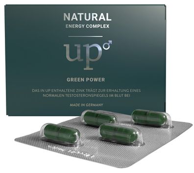 up Green Power - Nahrungsergänzung für den aktiven Mann