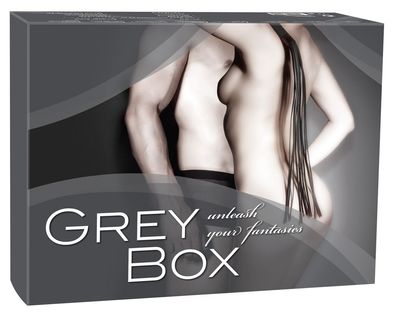 Bondage Set Grey Box - 9-teiliges Toy-Set für aufregende Verführung