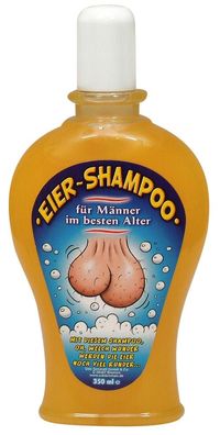 Ei-Rund Gelbes Shampoo für Männer im besten Alter