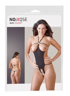NO: XQSE - Strass Neckholder Body - Raffiniertes Anmach-Styling