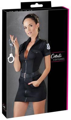Cottelli Costumes Polizeikleid mit Gürtel