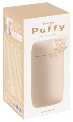 TENGA Puffy Latte - Super softer Masturbator mit Marshmallow-Innentextur