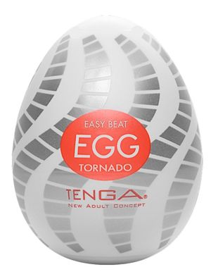 TENGA Egg Tornado - Einmal-Masturbator mit Spiralrillen
