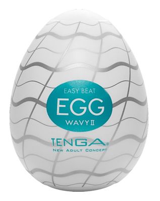 TENGA Ei Wavy II - Einmal-Masturbator-Sleeve mit intensiver Wellen-Reizstruktur