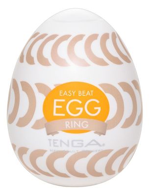 TENGA Egg Ring - Einmal-Masturbator mit Rillenring-Reizstruktur