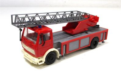 Modellauto Herpa H0 1/87 LKW MB Drehleiter Feuerwehr